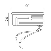 230V LED ELEMENT 6,5W 50MM 12V/230 PIRNIDELE (G4, G6, G9, GU10) 3000K, 600LM KOBI