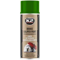 K2 BRAKE CALIPER PAINT +260°C KUUMAKINDEL VÄRV ROHELINE 400ML/AE