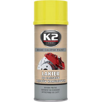 K2 BRAKE CALIPER PAINT +260°C KUUMAKINDEL VÄRV KOLLANE 400ML/AE