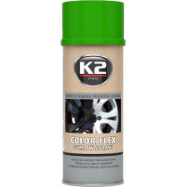 K2 COLOR FLEX EEMALDATAV KUMMISPREI HELEROHELINE 400ML/AE