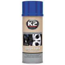 K2 COLOR FLEX EEMALDATAV KUMMISPREI SININE 400ML/AE