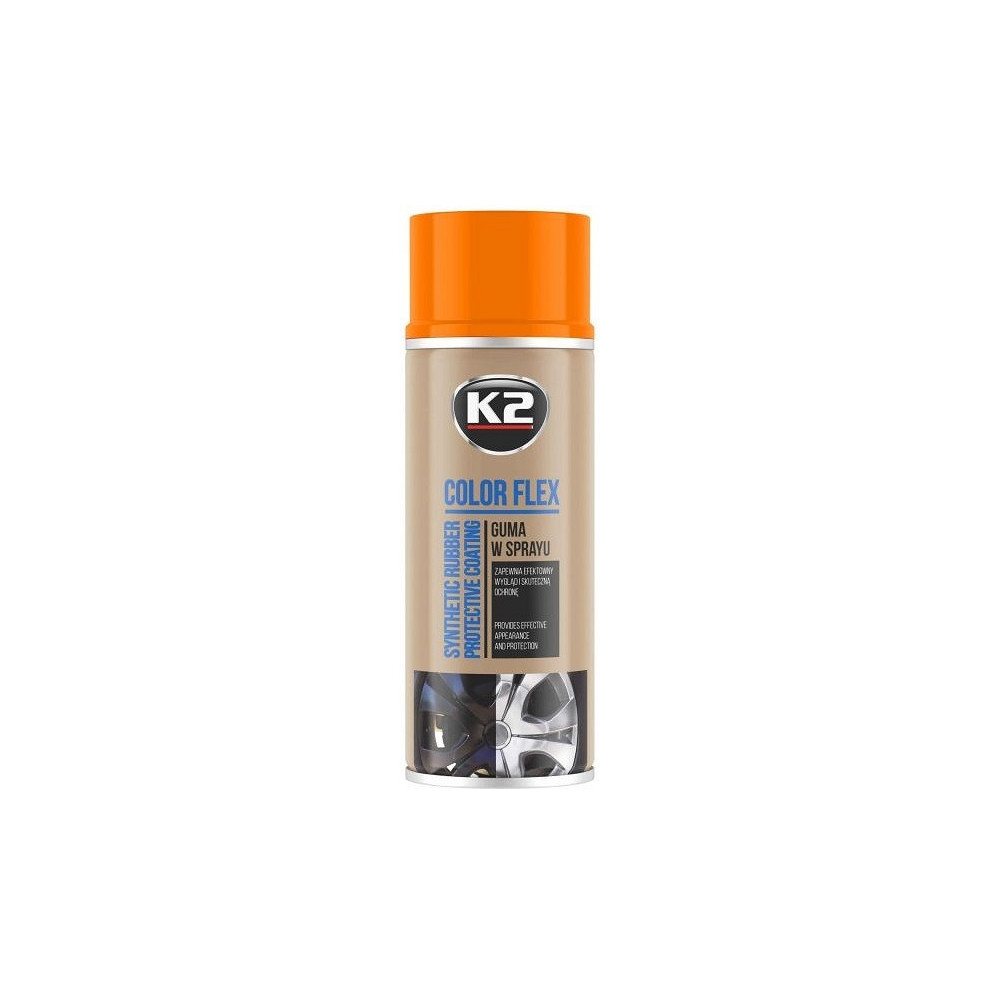 K2 COLOR FLEX EEMALDATAV KUMMISPREI ORANZ 400ML/AE