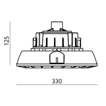 230V VALGUSTI NEO 200W 110° 28000LM 4000K Ø330MM IP65 IND. NEXUS