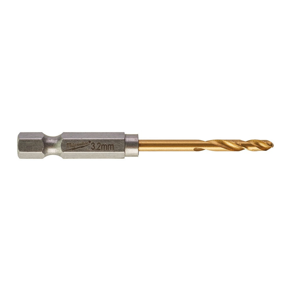 METALLIPUUR 3,2MM 2TK 1/4" LÖÖGIKINDEL SHOCKWAVE HSS-G TIN MILWAUKEE