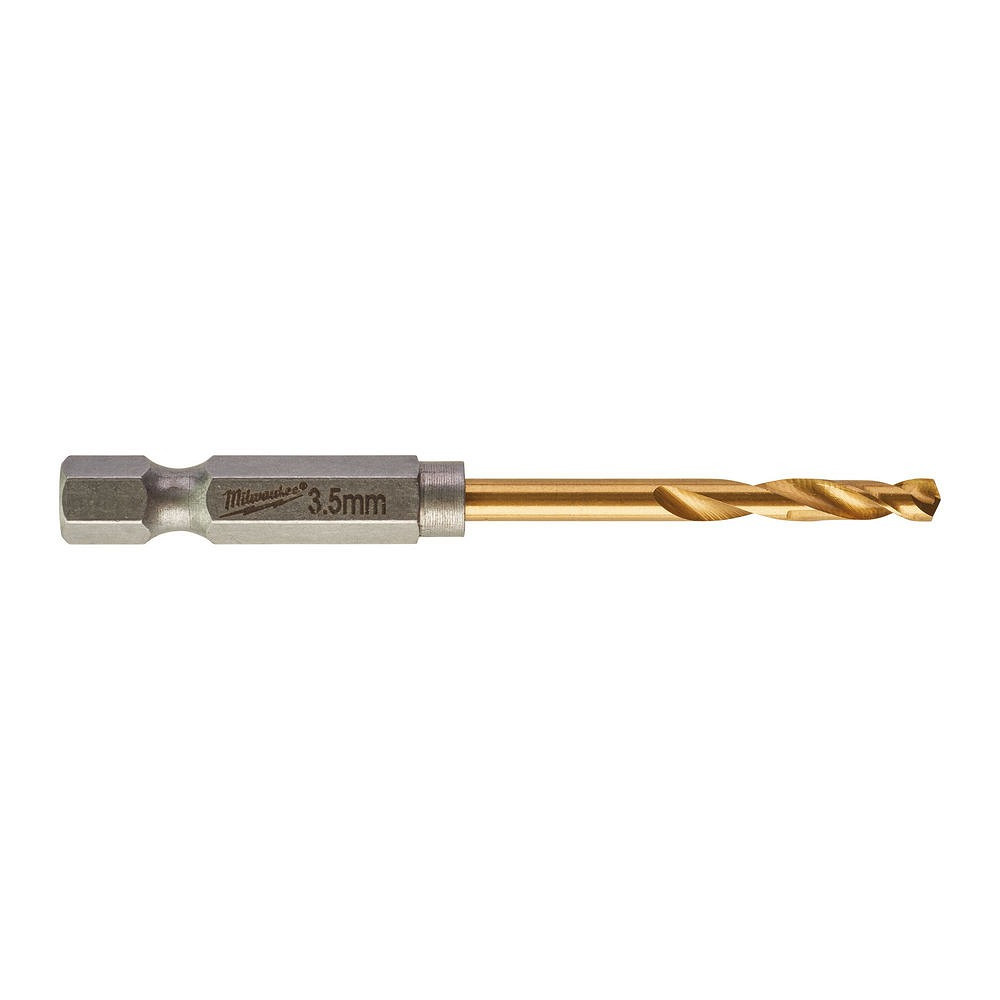 METALLIPUUR 3,5MM 2TK 1/4" LÖÖGIKINDEL SHOCKWAVE HSS-G TIN MILWAUKEE