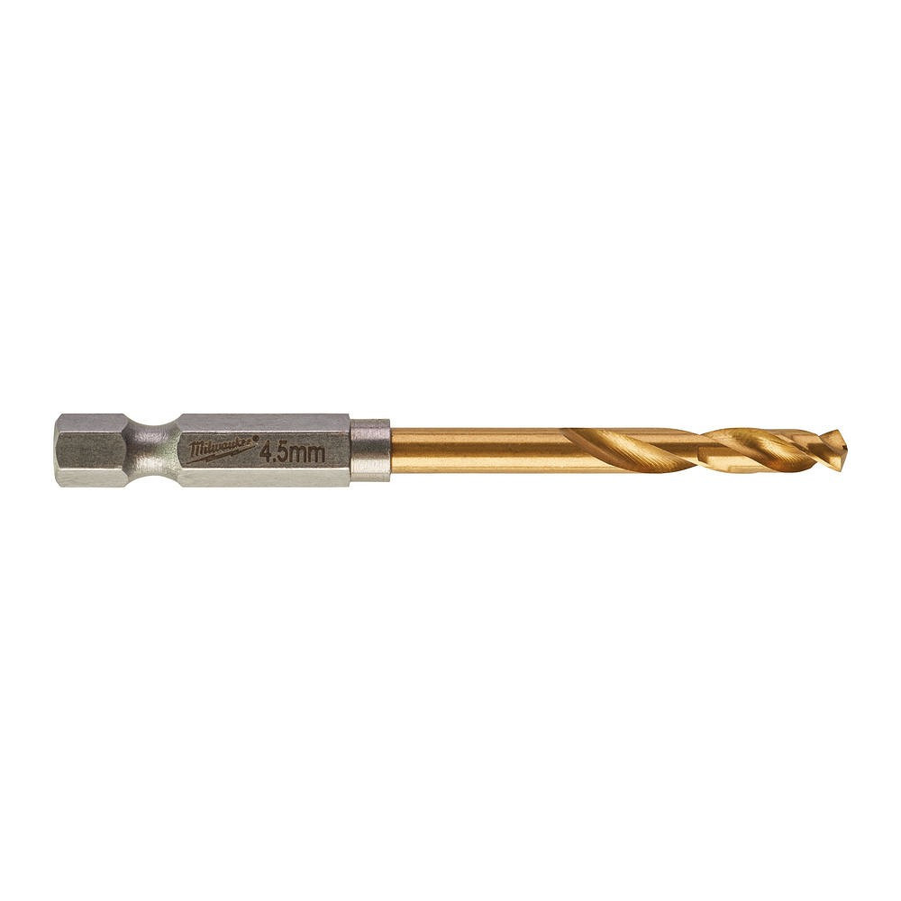 METALLIPUUR 4,5MM 1/4" LÖÖGIKINDEL SHOCKWAVE HSS-G TIN MILWAUKEE