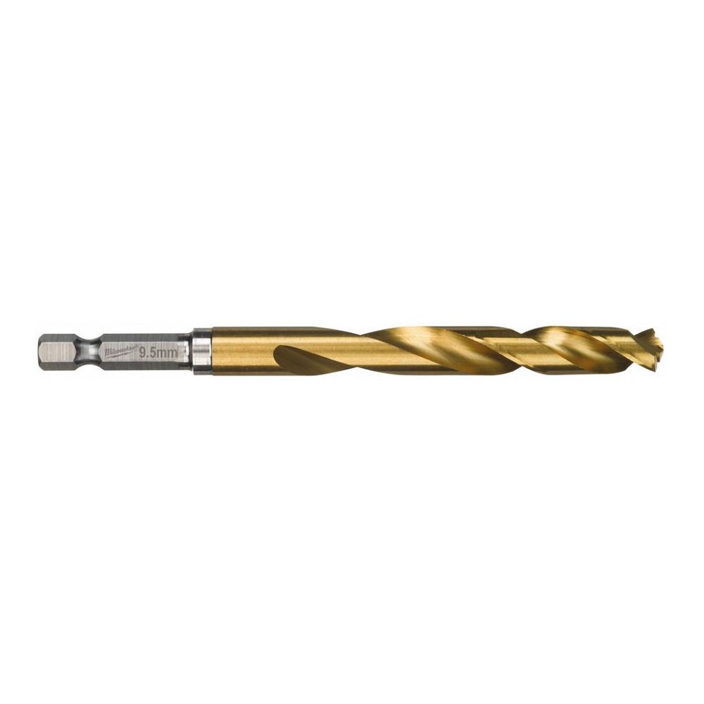 METALLIPUUR 9,5MM 1/4" LÖÖGIKINDEL SHOCKWAVE HSS-G TIN MILWAUKEE