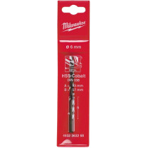 METALLIPUUR 6,0MM RED COBALT HSS-G DIN 338 MILWAUKEE