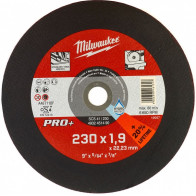 LÕIKEKETAS METALLILE 230MM PAKSUS 1,9MM PRO+ MILWAUKEE