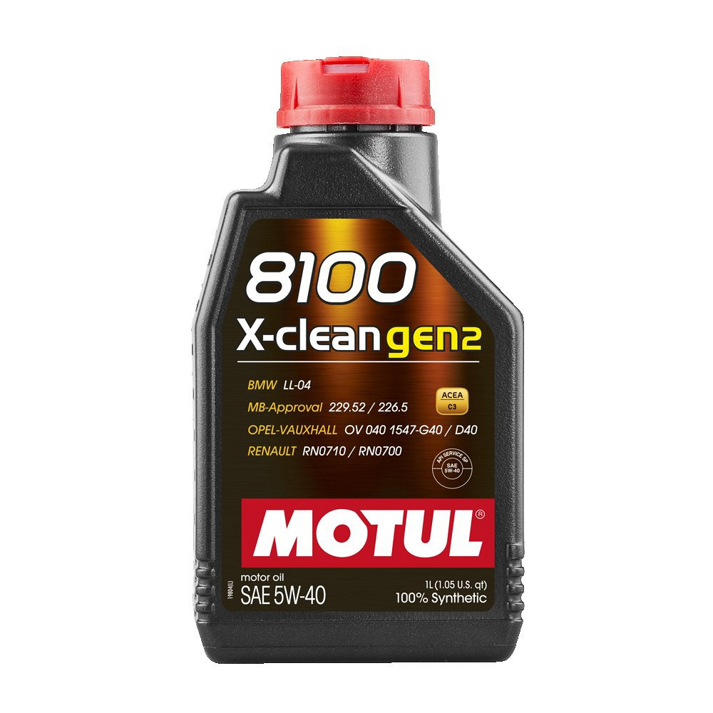 MOTUL 8100 X-CLEAN GEN2 5W40 C3 1L