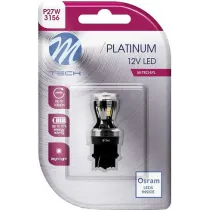 12V/24V P27W LED PIRN 3,9W 3156 CANBUS PLATINUM BLISTER 1TK (OSRAM LED) M-TECH
