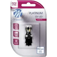 12V/24V P27W LED PIRN 3,9W 3156 CANBUS PLATINUM BLISTER 1TK (OSRAM LED) M-TECH