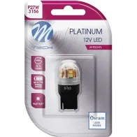 12V/24V P27W LED PIRN 3,9W 3156 CANBUS PLATINUM BLISTER 1TK (OSRAM LED) M-TECH