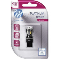 12V/24V T20 LED PIRN 3,9W W21W CANBUS PLATINUM BLISTER 1TK (OSRAM LED) M-TECH