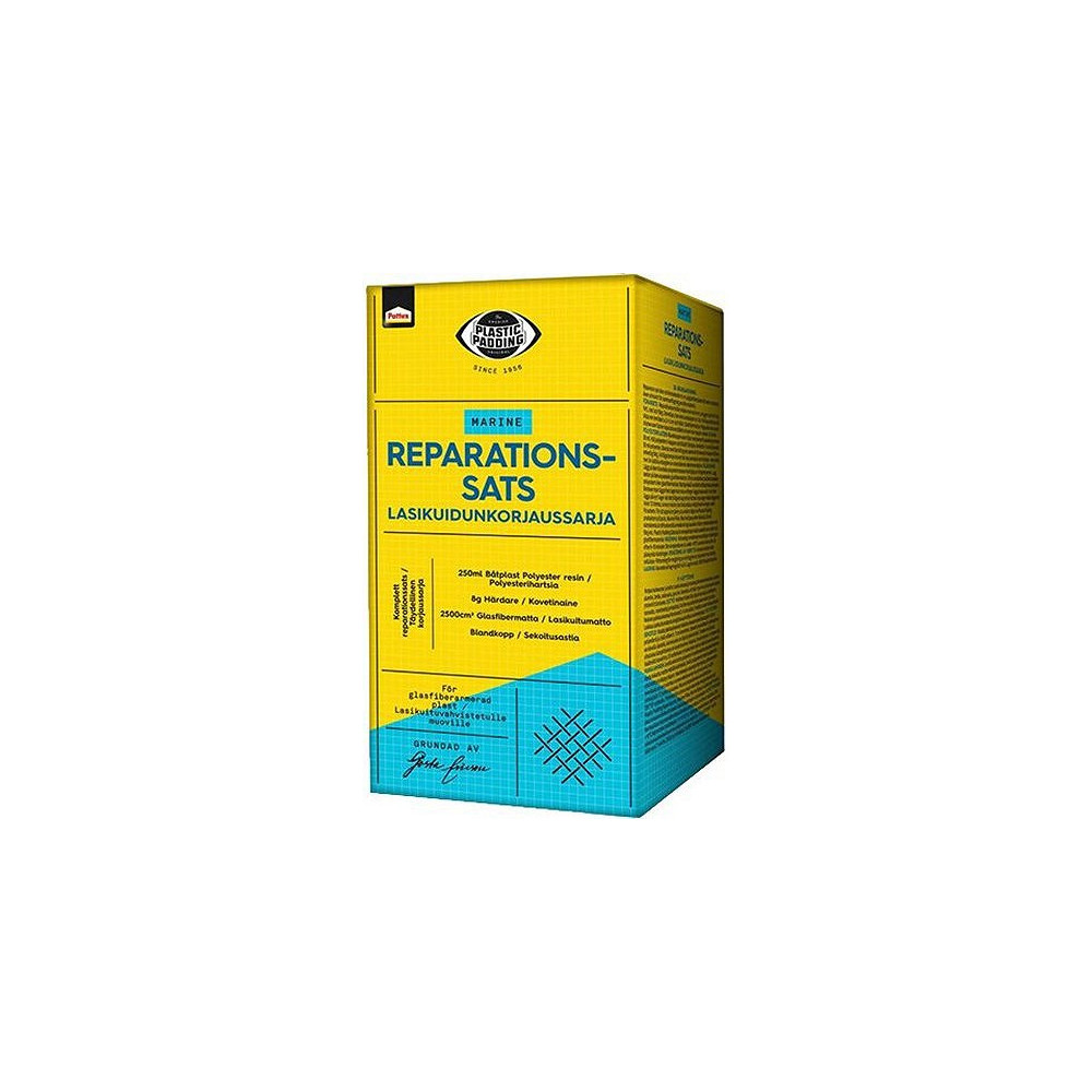 PLASTIC PADDING MARINE REPARATIONSSATS KLAASKIUD PARANDUSKOMPLEKT 250ML