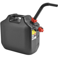 KANISTER PLAST 18L VALAMISTORUGA MUST PLASTEX