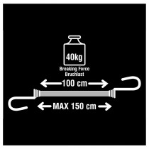 KOORMAKUMM 3022 TWINWIRE 2X100CM MASTER LOCK