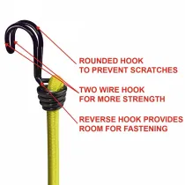 KOORMAKUMM 3022 TWINWIRE 2X100CM MASTER LOCK