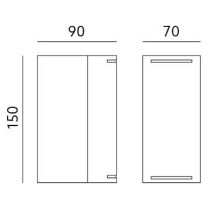 230V VÄLISVALGUSTI SEINALE QUAZAR 9 MUST GU10 MAX 2X11W 150X70X90MM IP44 KOBI