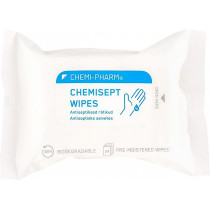 CHEMISEPT WIPES ANTISEPTILISED LAPID (DESO) 24TK CHEMI-PHARM