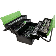 64-OS. 1/2" TÖÖRIISTAKOMPLEKT 6-32MM "STEEL", RIIUL-TERASKASTIS JBM*