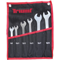 6-OS. EKSTRA ÕHUKESTE LEHT-LEHTVÕTMETE KOMPL. 8-19MM, TEKSTIILKOTT TRIUMF