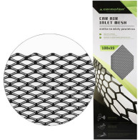 ALUMIINIUMVÕRK 33X100CM AVAGA 7X12MM MUST CARMOTION