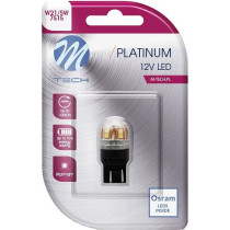 12V/24V T20 LED PIRN 3,3W W21/5W CANBUS PLATINUM BLISTER 1TK (OSRAM LED) M-TECH