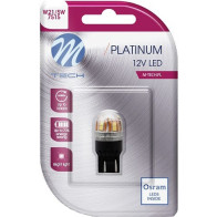 12V/24V T20 LED PIRN 3,3W W21/5W CANBUS PLATINUM BLISTER 1TK (OSRAM LED) M-TECH