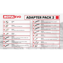 MOTUL EVO ÕLIVAHETUS-HOOLDUS ATM 0915 SEADME 4-OS. ADAPTERITE KOMPLEKT