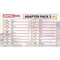 MOTUL EVO ÕLIVAHETUS-HOOLDUS ATM 0915 SEADME 4-OS. ADAPTERITE KOMPLEKT