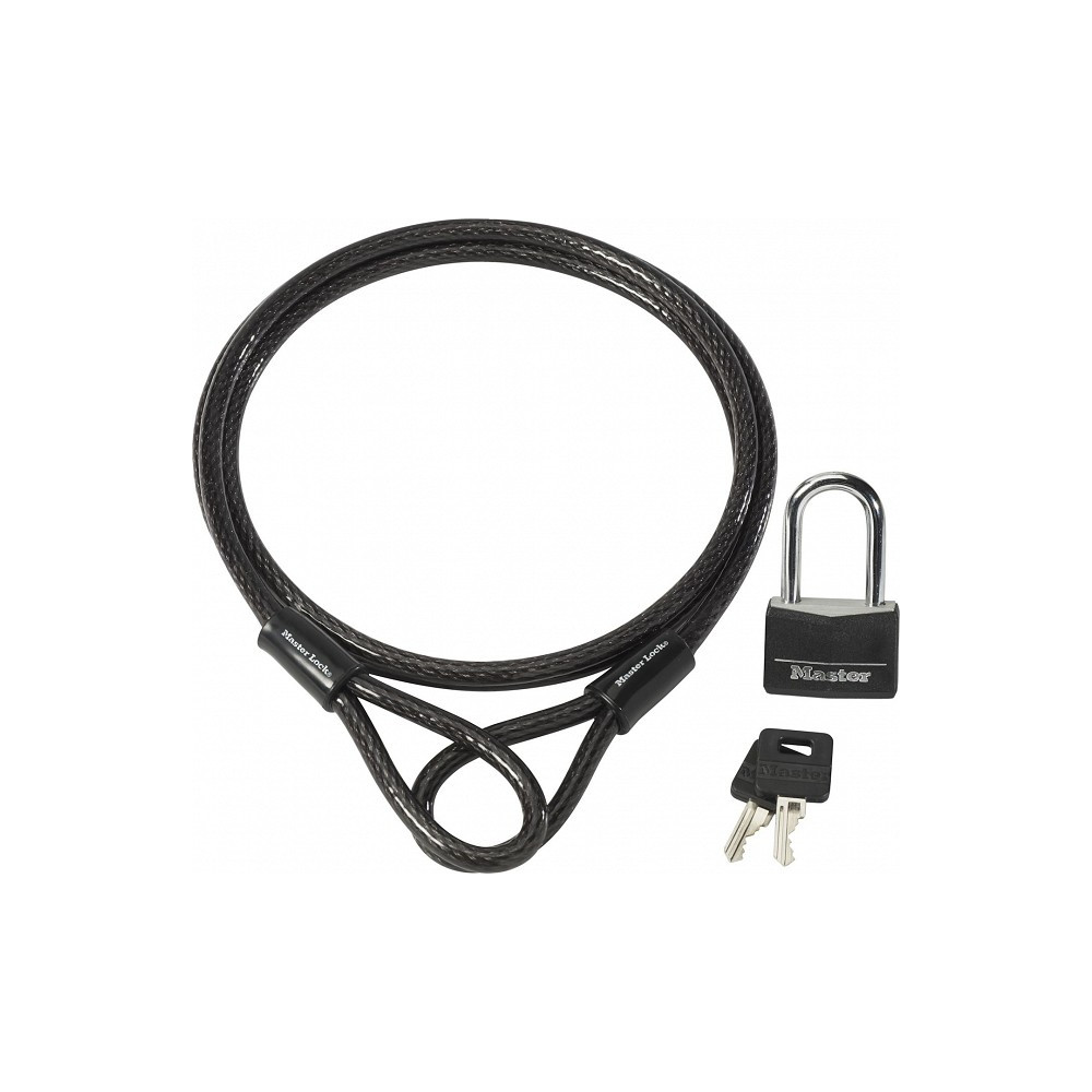 LUKK TROSSIGA 8270EUR 8MM/1,8M MASTER LOCK