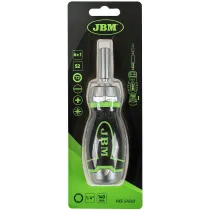 6-OS. MINI TIRRKRUVIKEERAJA KOMPL. "6-IN-1" OTSIKUTEGA JBM