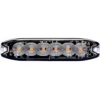 STROBO VILKUR KOLLANE 6-LED 12/24V, MADAL 130X30X7MM
