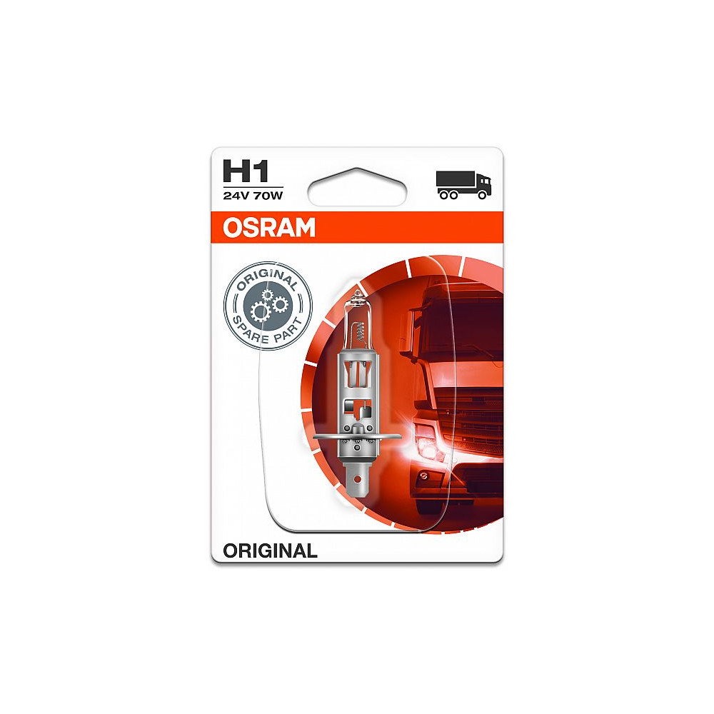 24V H1 PIRN 70W P14,5S ORIGINAL BLISTER 1TK OSRAM