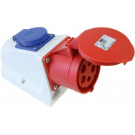 COMBO-SEINAPESA 16A 5P 400V + SCHUKO IP44