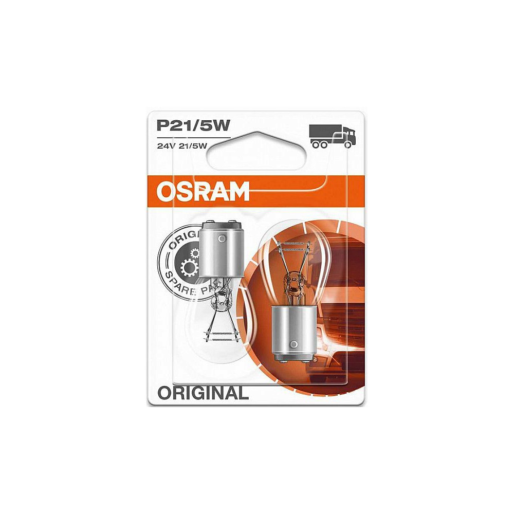 24V BAY15D PIRN 21/5W P21/5W ORIGINAL BLISTER 2TK OSRAM