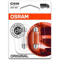 24V SV8,5-8 PIRN 36MM C5W ORIGINAL BLISTER 2TK OSRAM