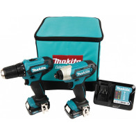 COMBOKIT 12V MAX, 2X2,0AH LI-ION (DF333D+TD110D) MAKITA