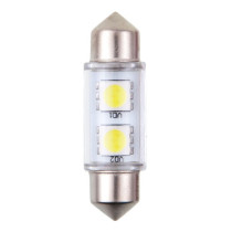 12V SV8,5-8 LED PIRN 36MM VALGE BLISTER 2TK 4CARS