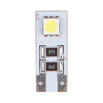 12V T10 LED PIRN W5W CANBUS VALGE BLISTER 2TK 4CARS