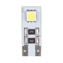 12V T10 LED PIRN W5W CANBUS VALGE BLISTER 2TK 4CARS