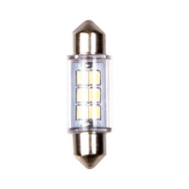 12V SV8,5-8 LED PIRN 36MM VALGE BLISTER 2TK 4CARS