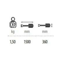 REHA 14 PIID EXPERT, SOOME TERASEST, METALLIST VARS 1500X360MM ERMET