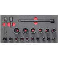 19-OS. 1/3 PRO MOODUL 1/2" LÖÖKPADRUNID 10-32MM JA PIKENDUSED TRIUMF