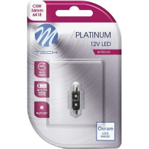 12V SV8,5-8 LED PIRN 3,5W 36MM C5W CANBUS PLATINUM BLISTER 1TK(OSRAM LED) M-TECH