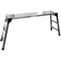 KOKKUPANDAV TÖÖPLATVORM ALUMIINIUMIST 140X30CM KÕRGUS 80CM JBM