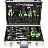 159-OS. 1/2"+1/4" TÖÖRIISTAKOMPL. 4-32MM, RATASTEGA MOODULKOHVER JBM*