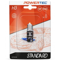 12V H3 PIRN 55W PK22S POWERTEC +30% BLISTER M-TECH