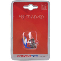 12V H3 PIRN 55W PK22S POWERTEC +30% BLISTER M-TECH